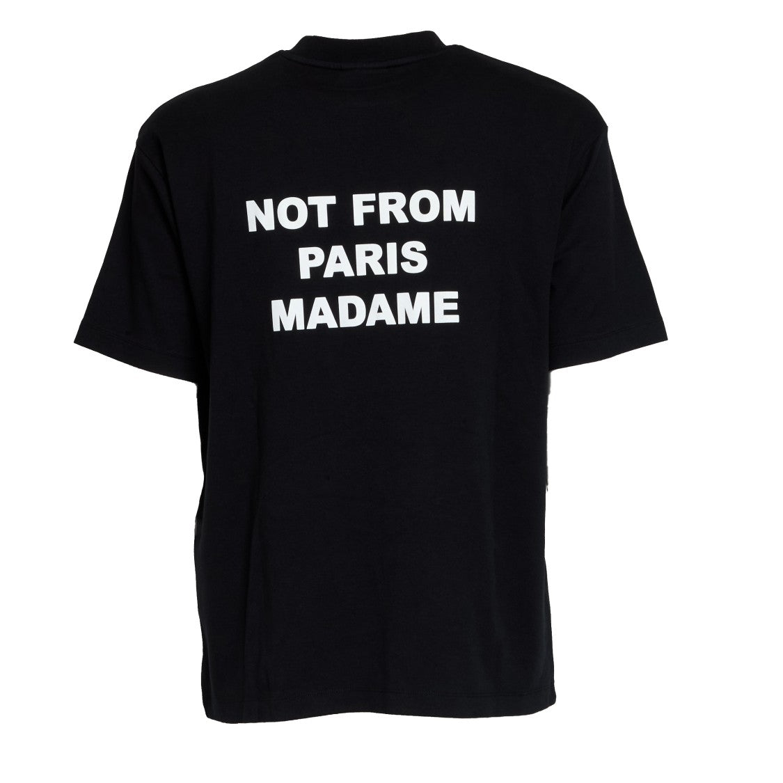 Drôle De Monsieur Le T-Shirt Slogan Interlock T-Shirt