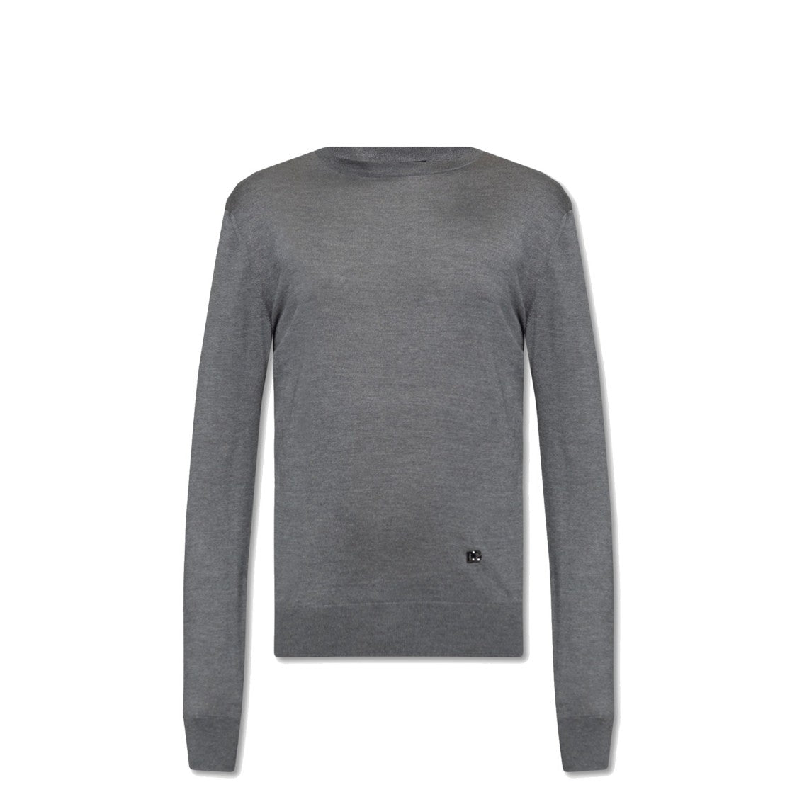 Dolce & Gabbana Grey Long-Sleeves T-Shirt