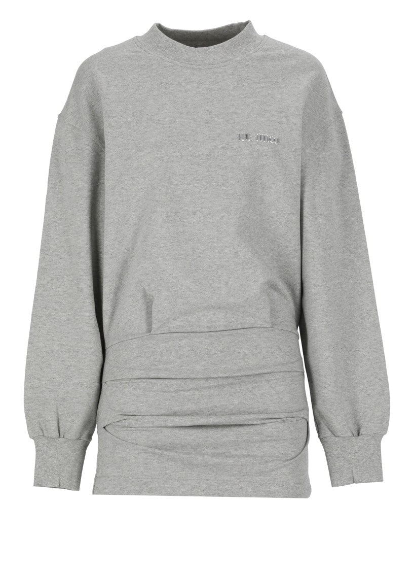 The Attico Grey Cotton Dress