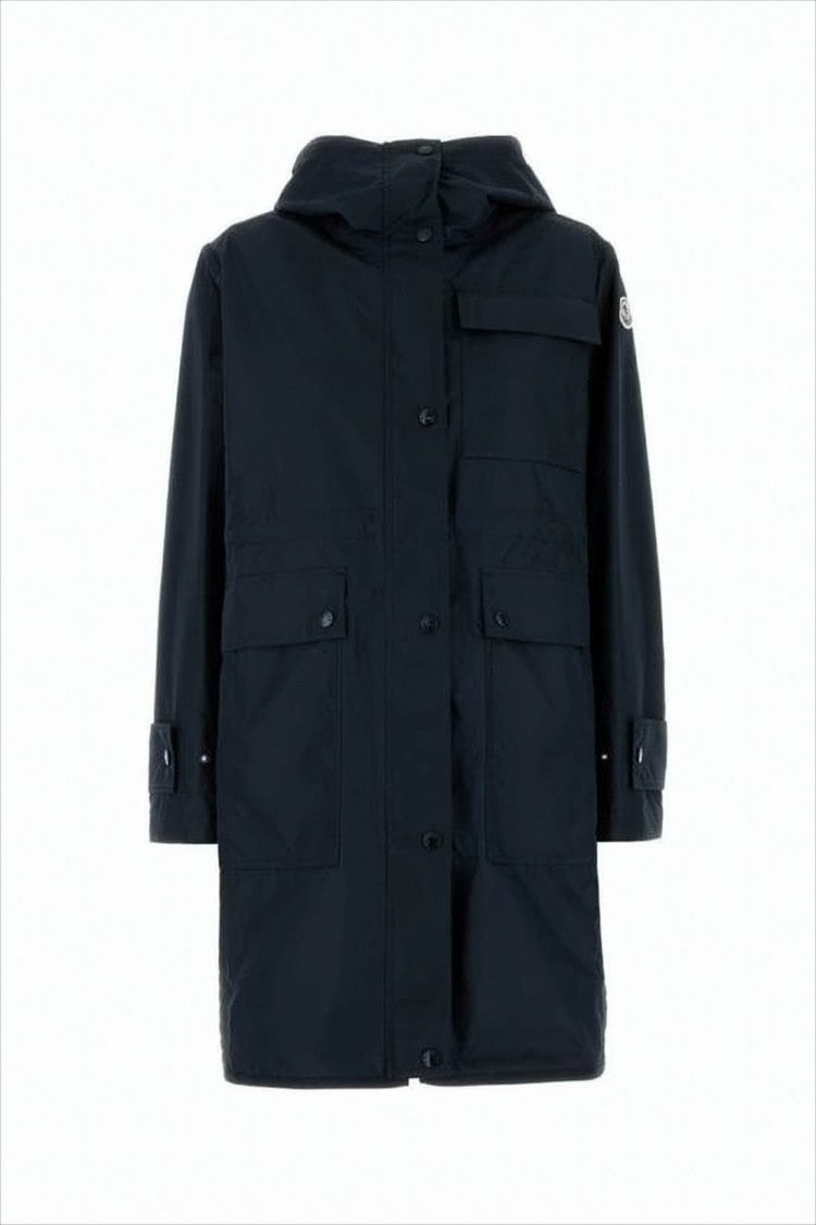 Moncler Straight Silhouette Moncler Parka With Hood