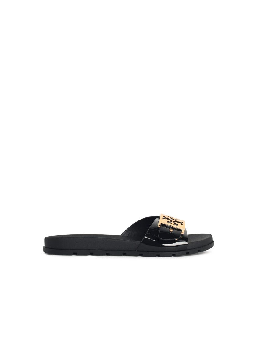 Tory Burch 'Mellow' Black 'Tpu' Slippers