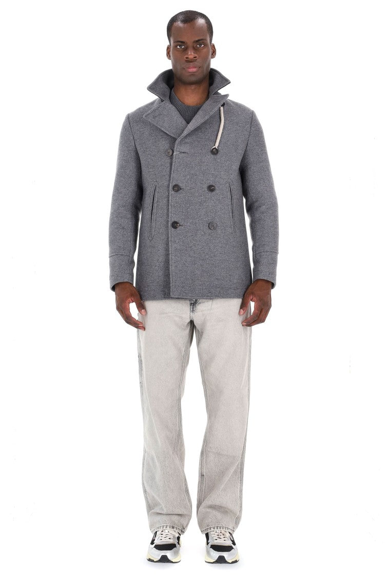 Camplin Island Water-Resistant Wool Peacoat