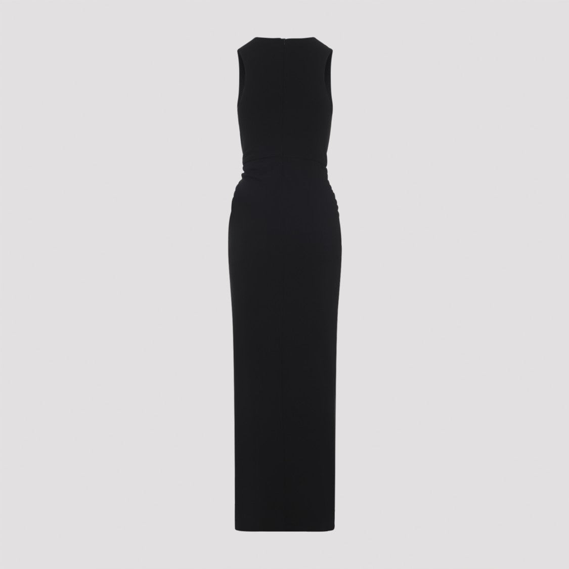 Sportmax Fitted Black Maxi Dress
