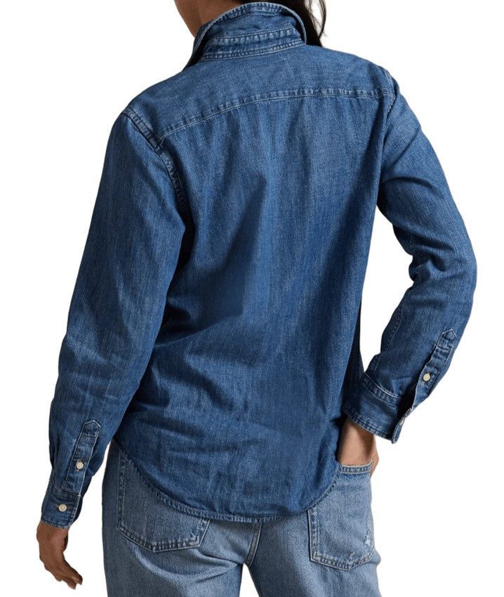 Polo Ralph Lauren Denim Shirt With Hand-Sanded Finish