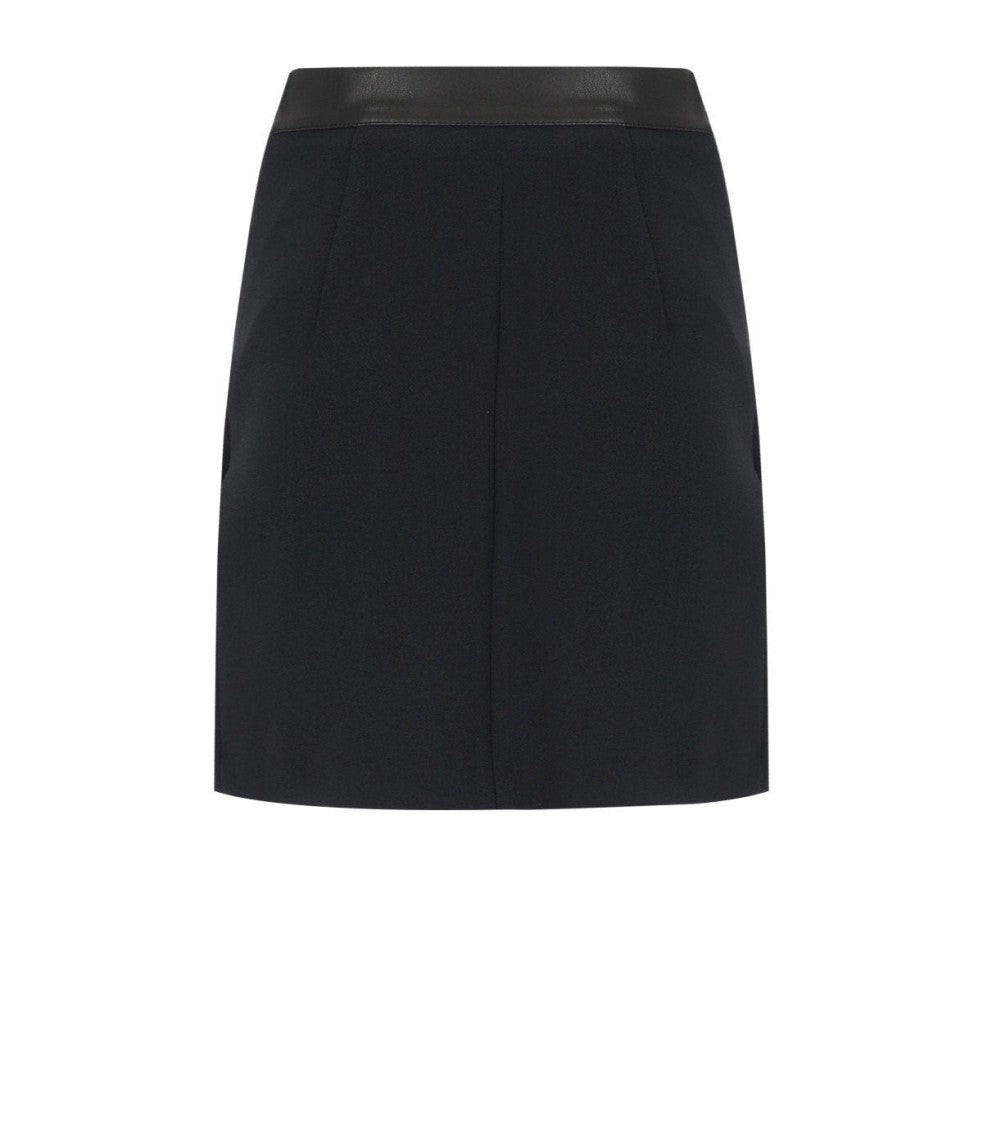 Elisabetta Franchi Black Mini Skirt