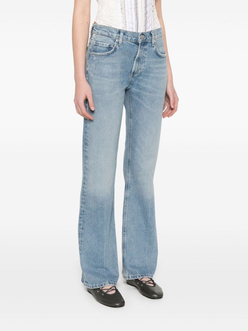 Citizens Of Humanity Light Blue Slim-Fit Denim Jeans