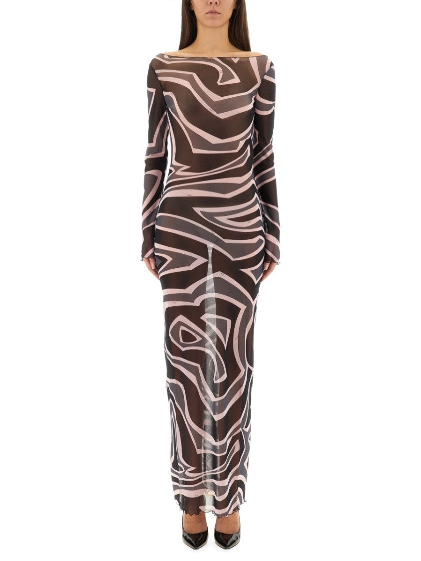 Pucci Labyrinth Print Dress