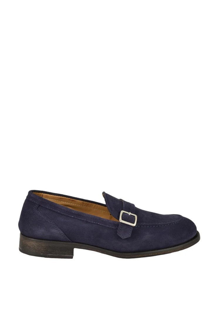 Crisci Blue Suede Loafer