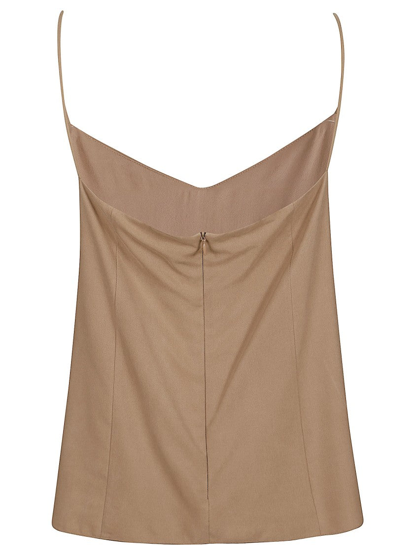 Max Mara Pure Seta Seta Sliding Top