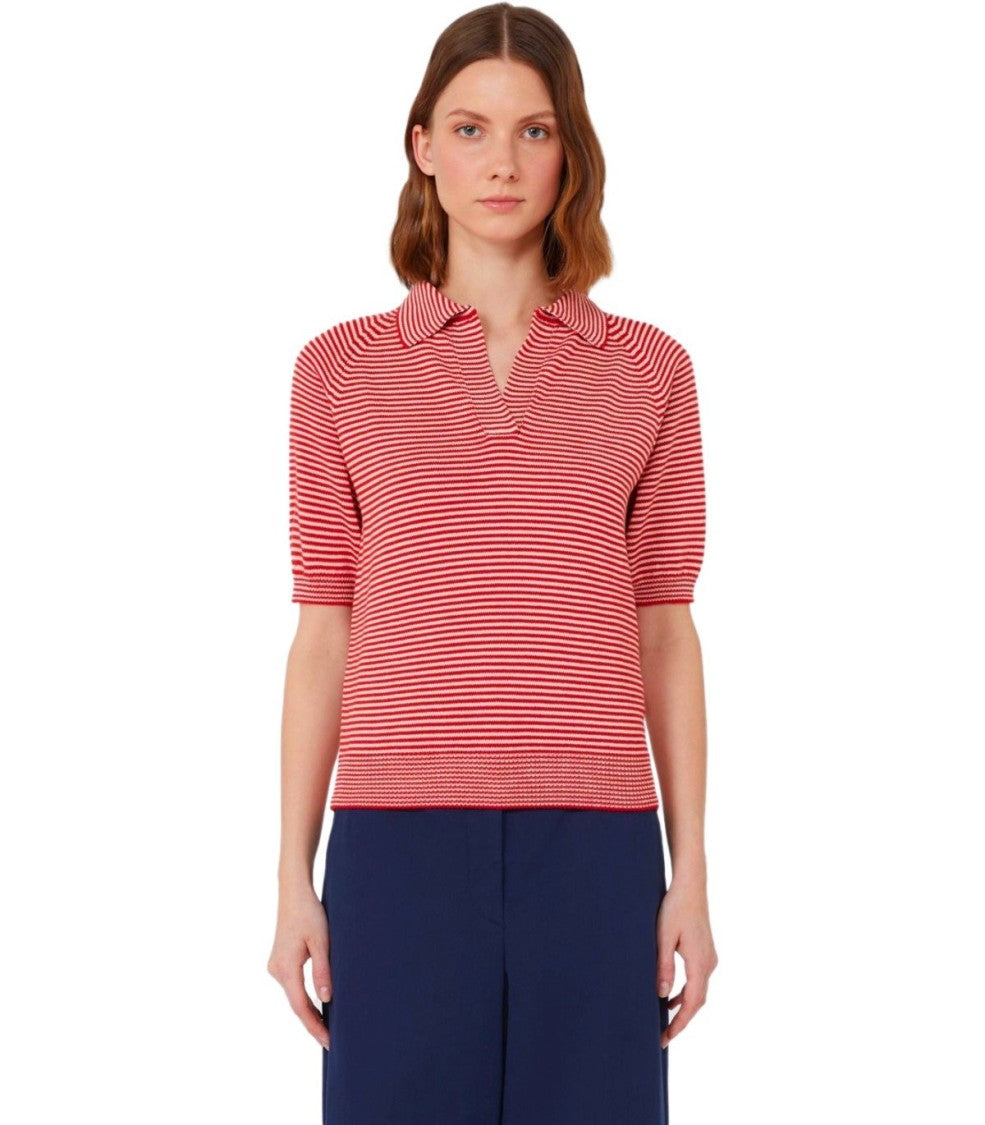 Max Mara Junior Red Poloshirt