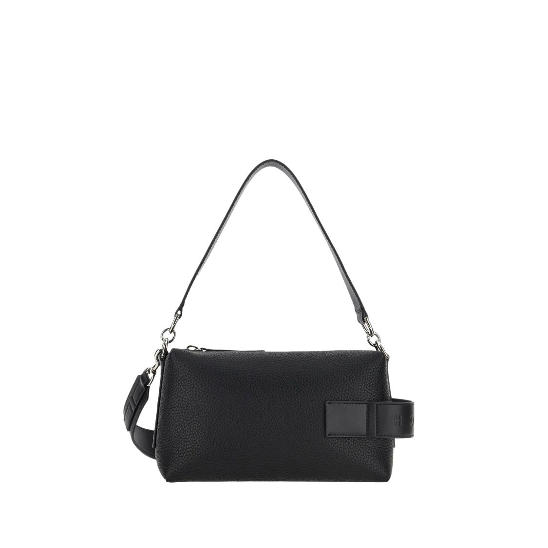 Hogan Script Piccolo Handbag With Textured Leather Finish