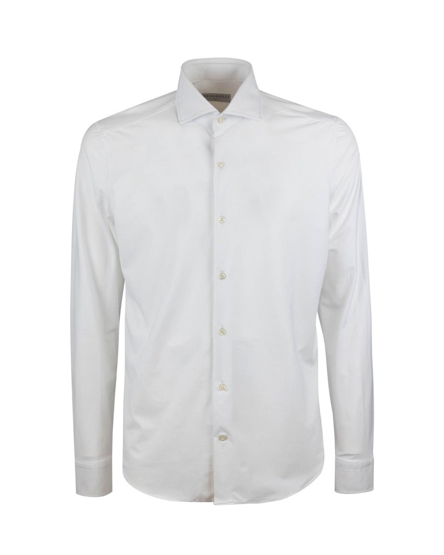 Ghirardelli White Stretch Classic Shirt