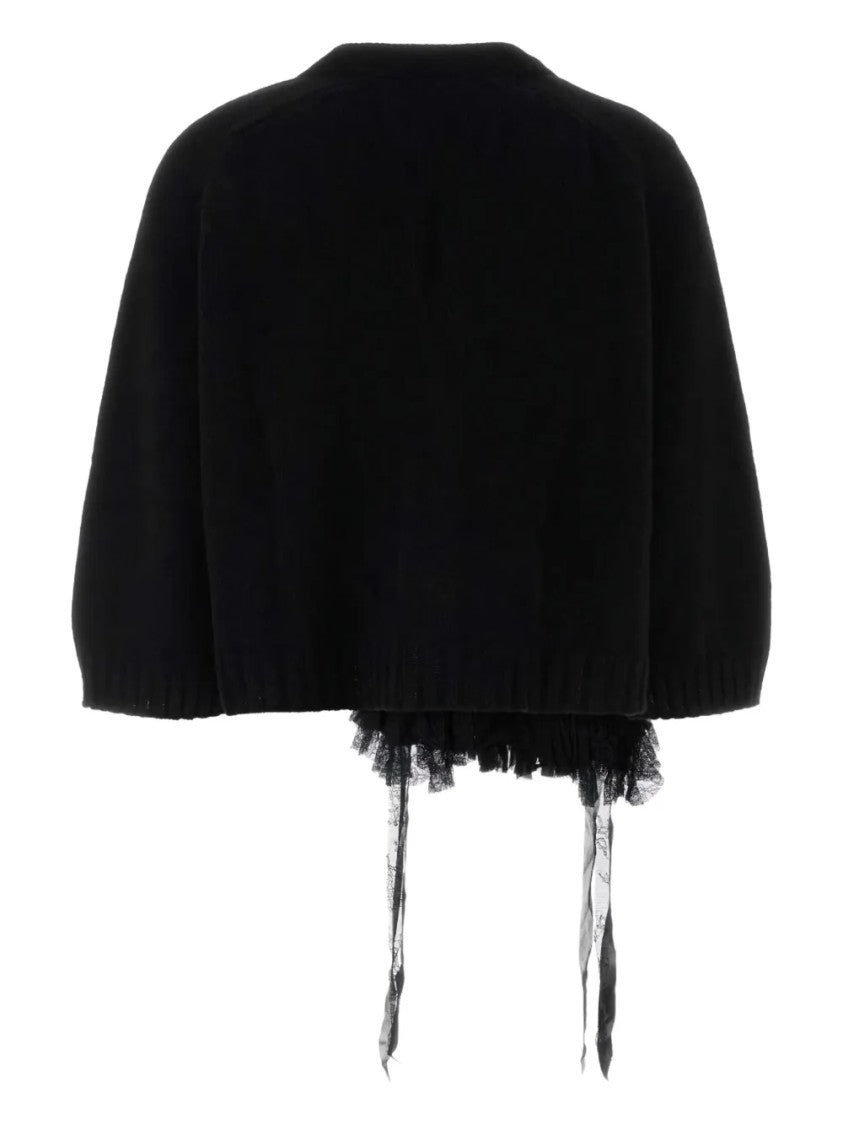 Alberta Ferretti Delicate Knit Texture Sweater