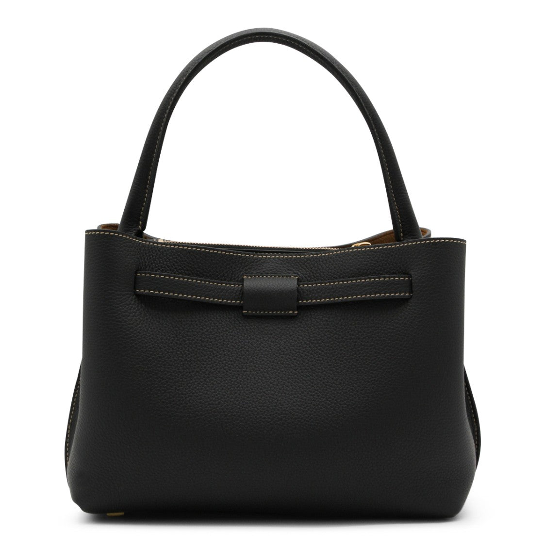 Tod's Textured Leather Tote With Gold-Tone Hardware