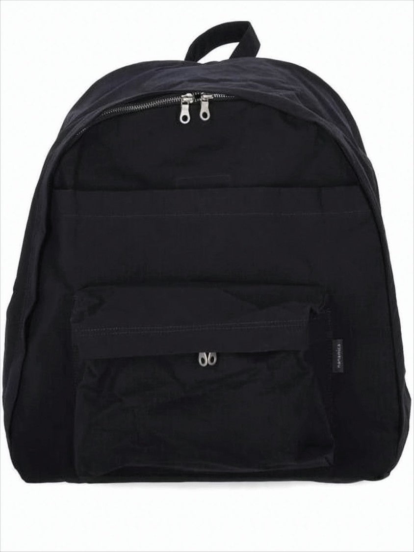 Nanamica Black Backpack With Top Handle