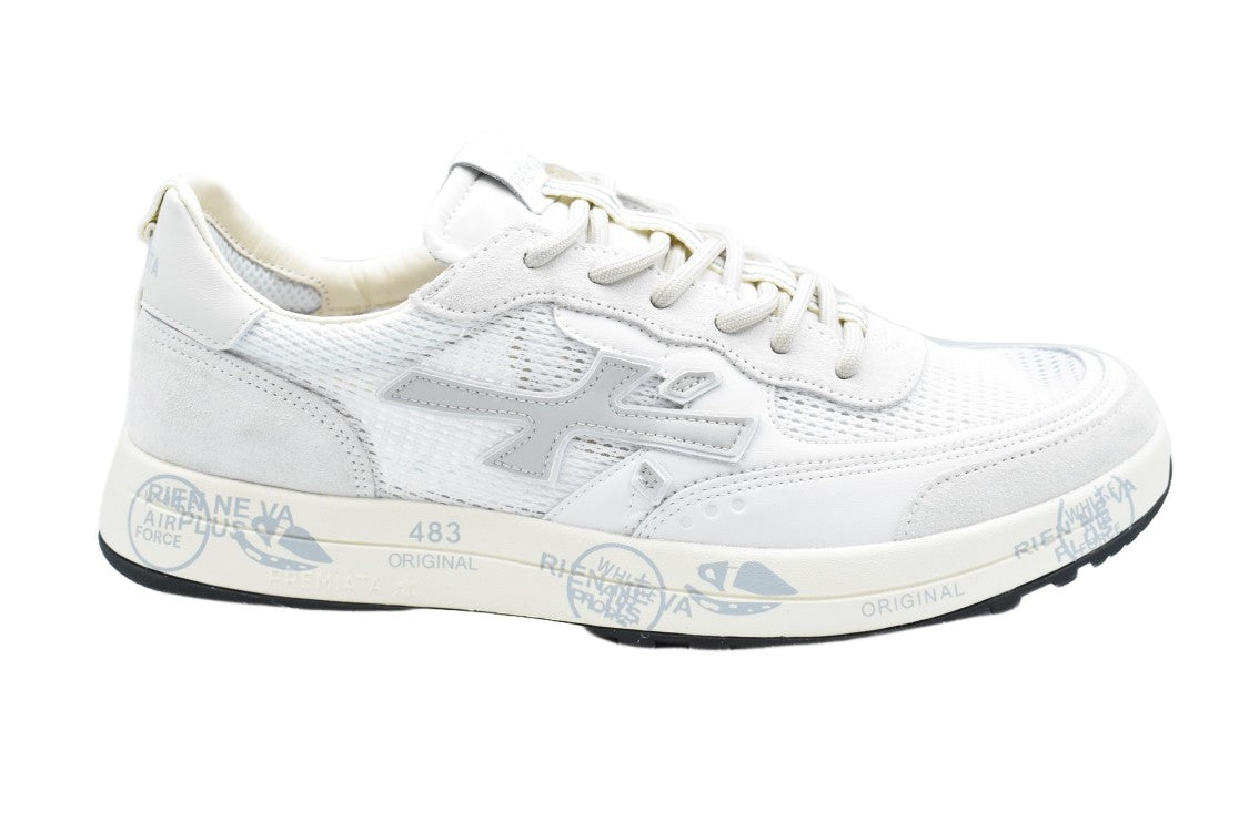 Premiata Low-Top Sneakers Crafted From Mesh