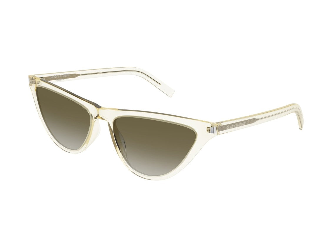 Saint Laurent Sl 550 Translucent Gradient Acetate Cat-Eye Sunglasses