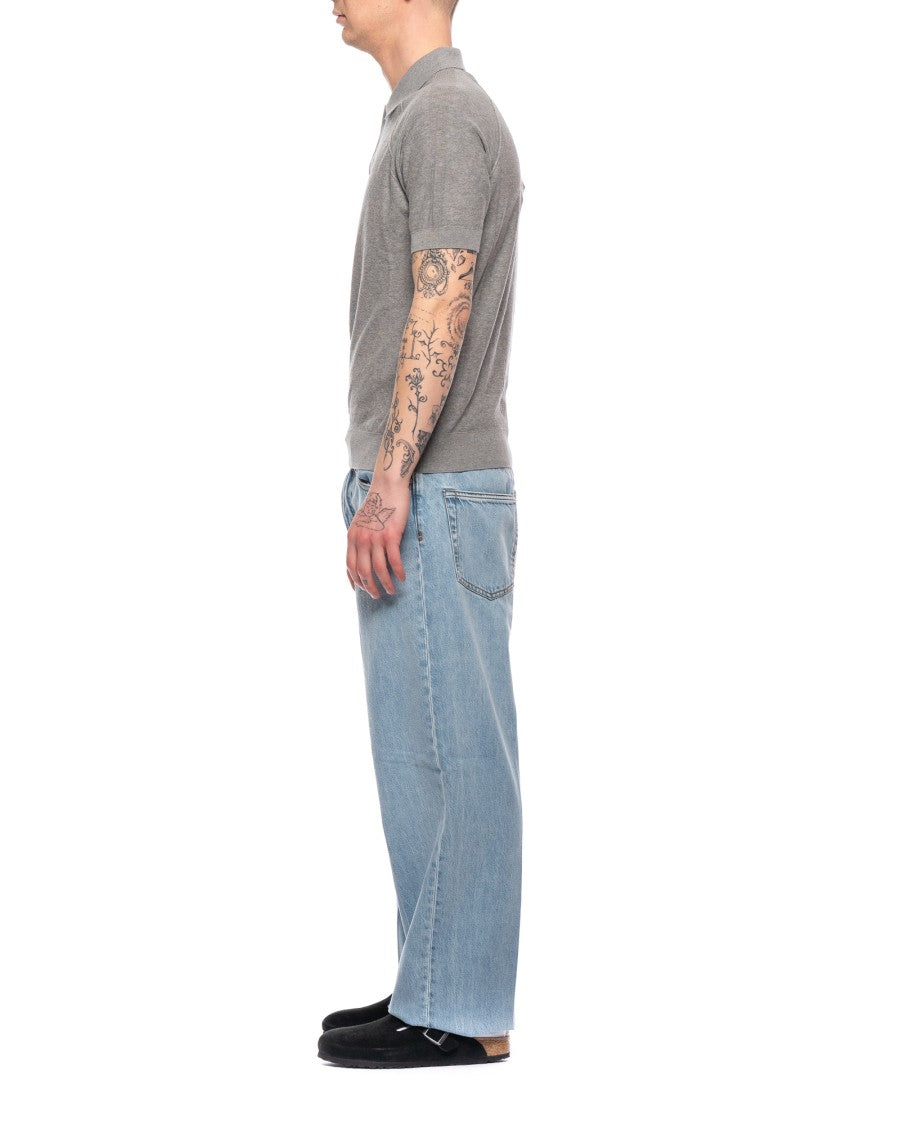 Nine In The Morning Refined Light Blue Boyfriend Jeans