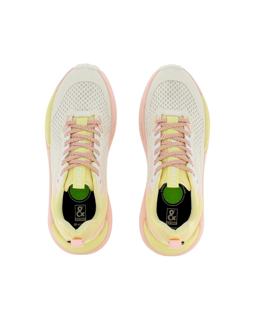 Extr4 Low-Cut Sneakers With Structured Mesh Upper And Multi-Component Sole