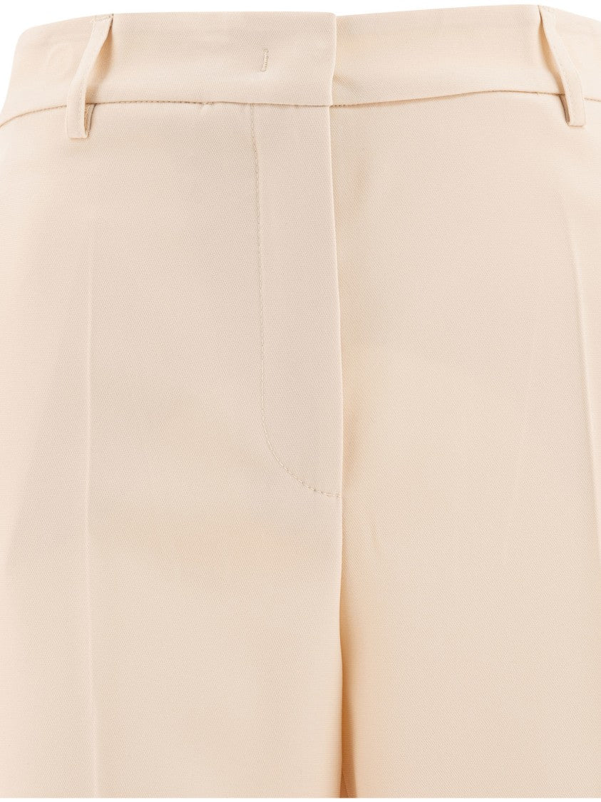 F.It Straight-Leg Trousers With Mid-Rise Waist