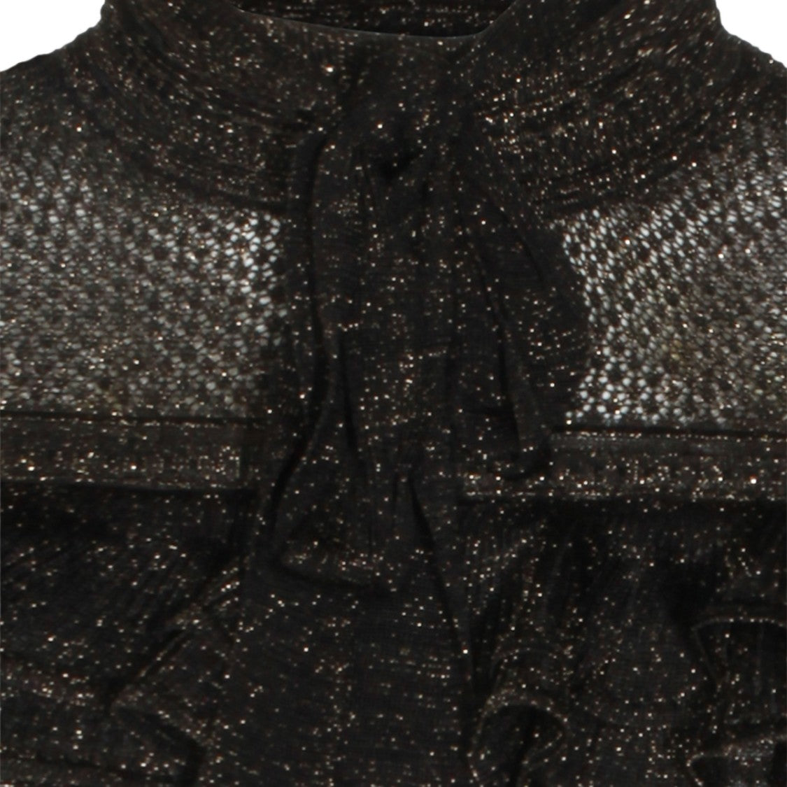 Zimmermann Sheer Textured Top With Ruffled Detailing