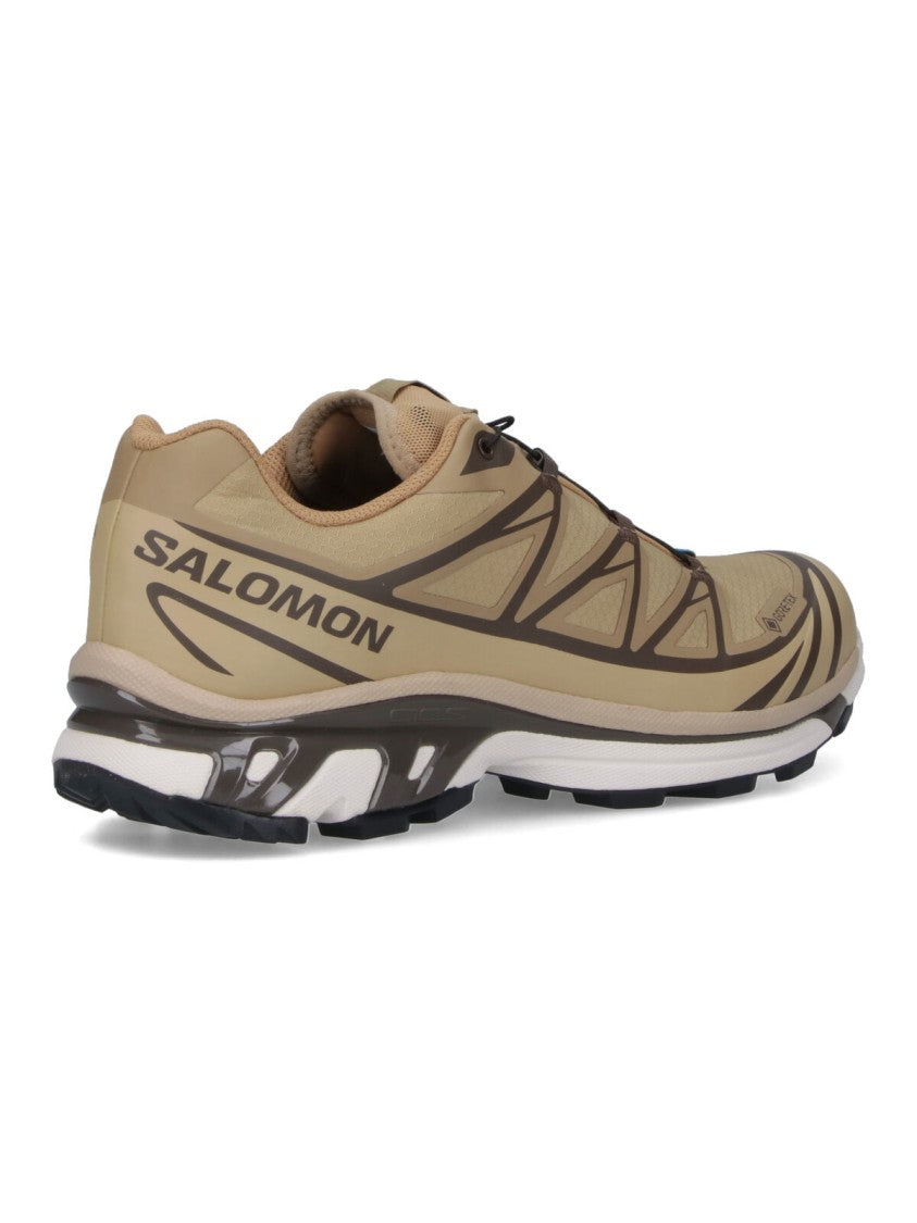 Salomon "Xt6 Gtx" Sneakers, In Beige Fabric