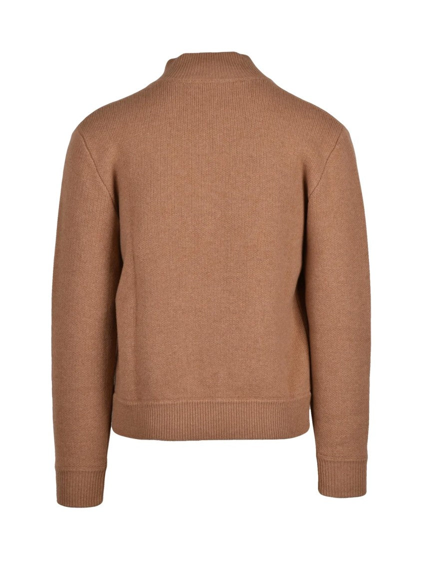 Masq Wool-Blend Zip Cardigan