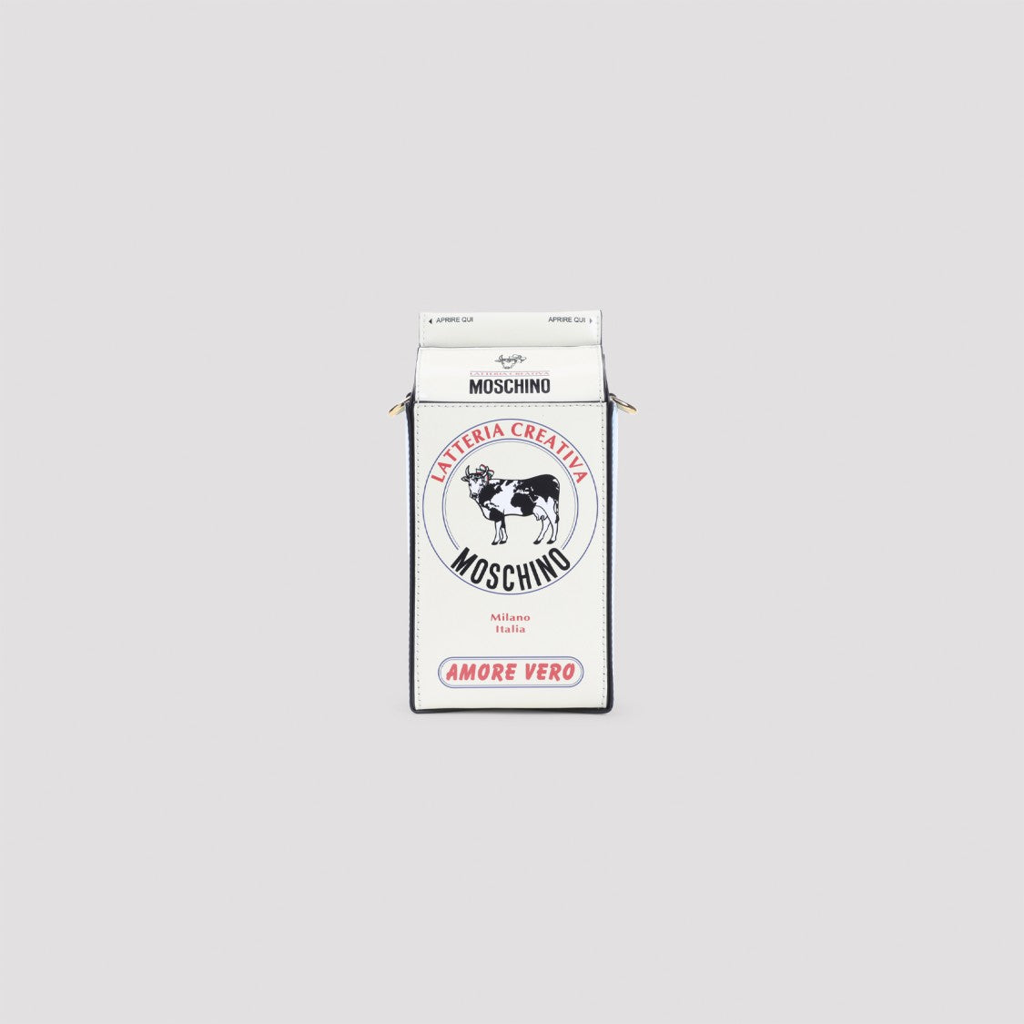 Moschino Milk Carton-Inspired Shoulder Bag