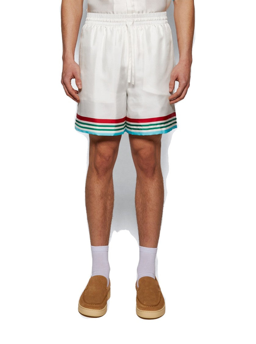 Casablanca Casa Way World Series Shorts White