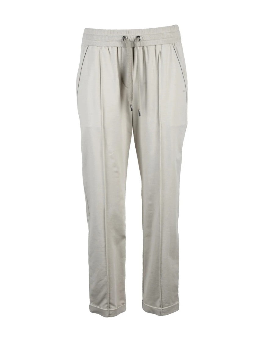 Brunello Cucinelli Women's Trousers - Beige