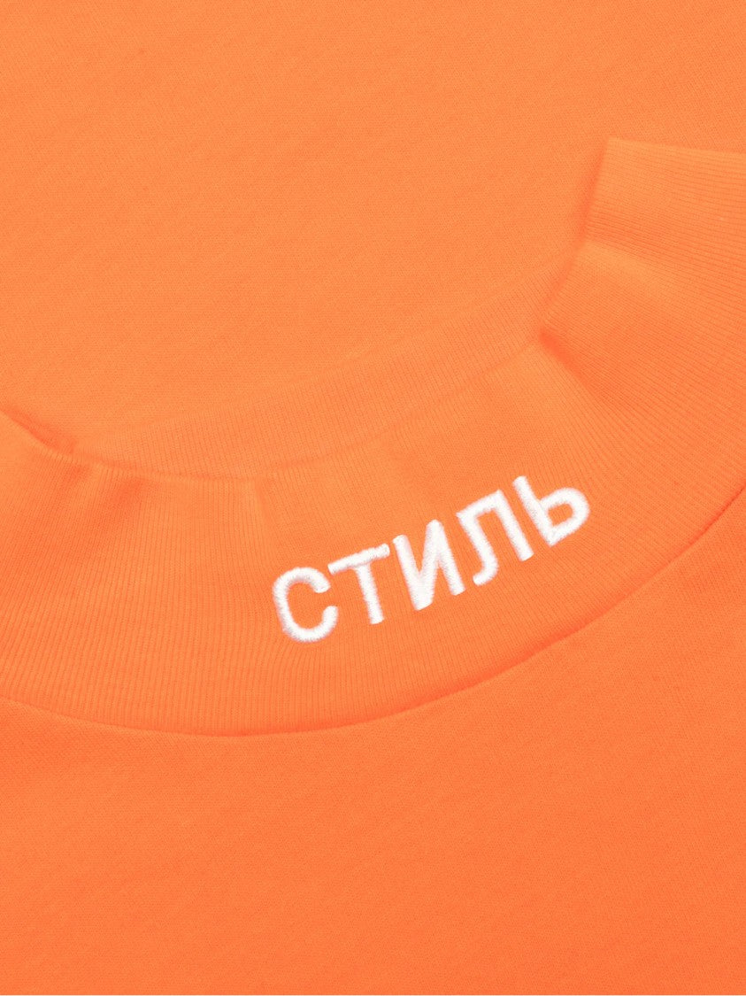 Heron Preston Ctnmb Logo Turtleneck Sweatshirt