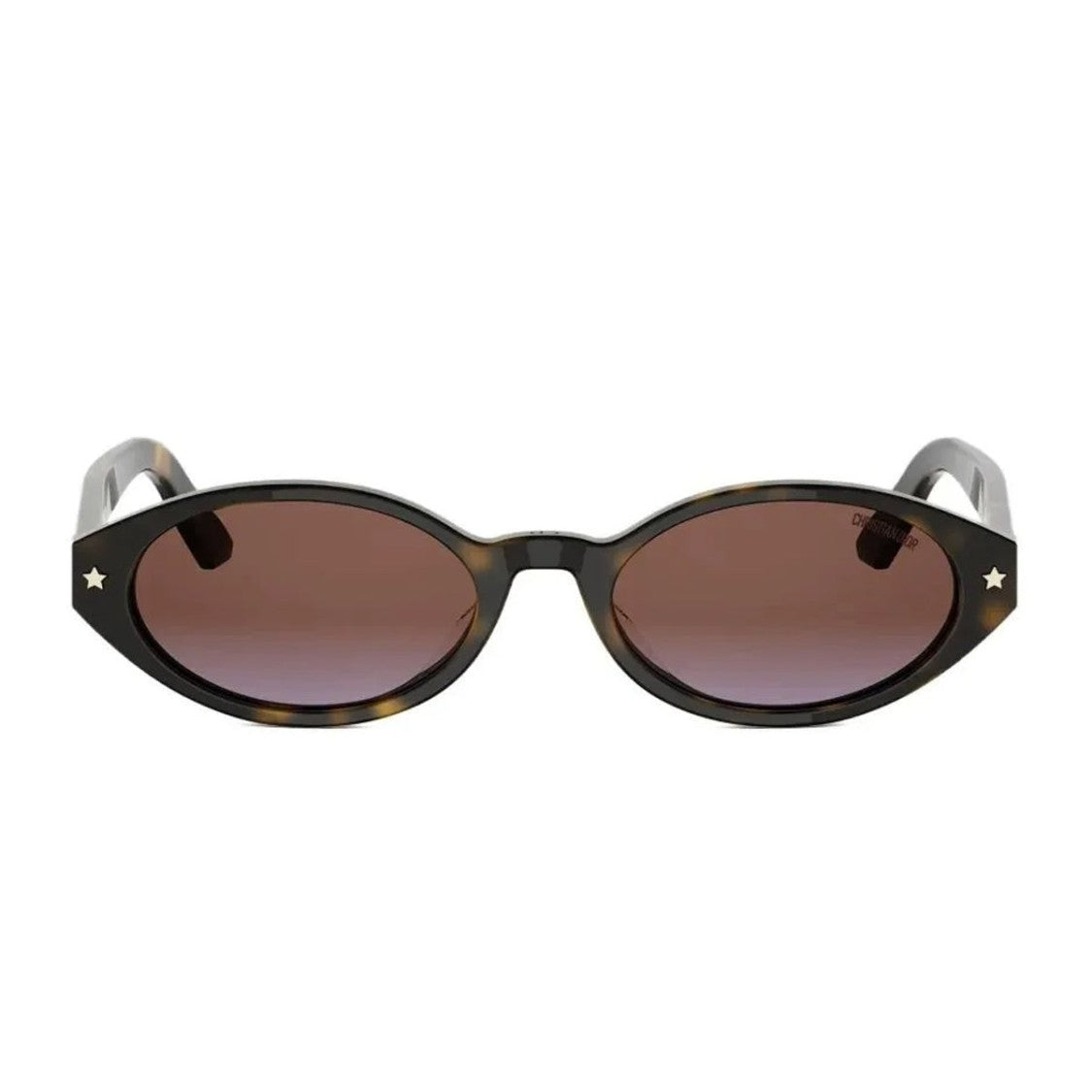 Dior Diorpacific R1i Oval Sunglasses With Tortoiseshell Frame