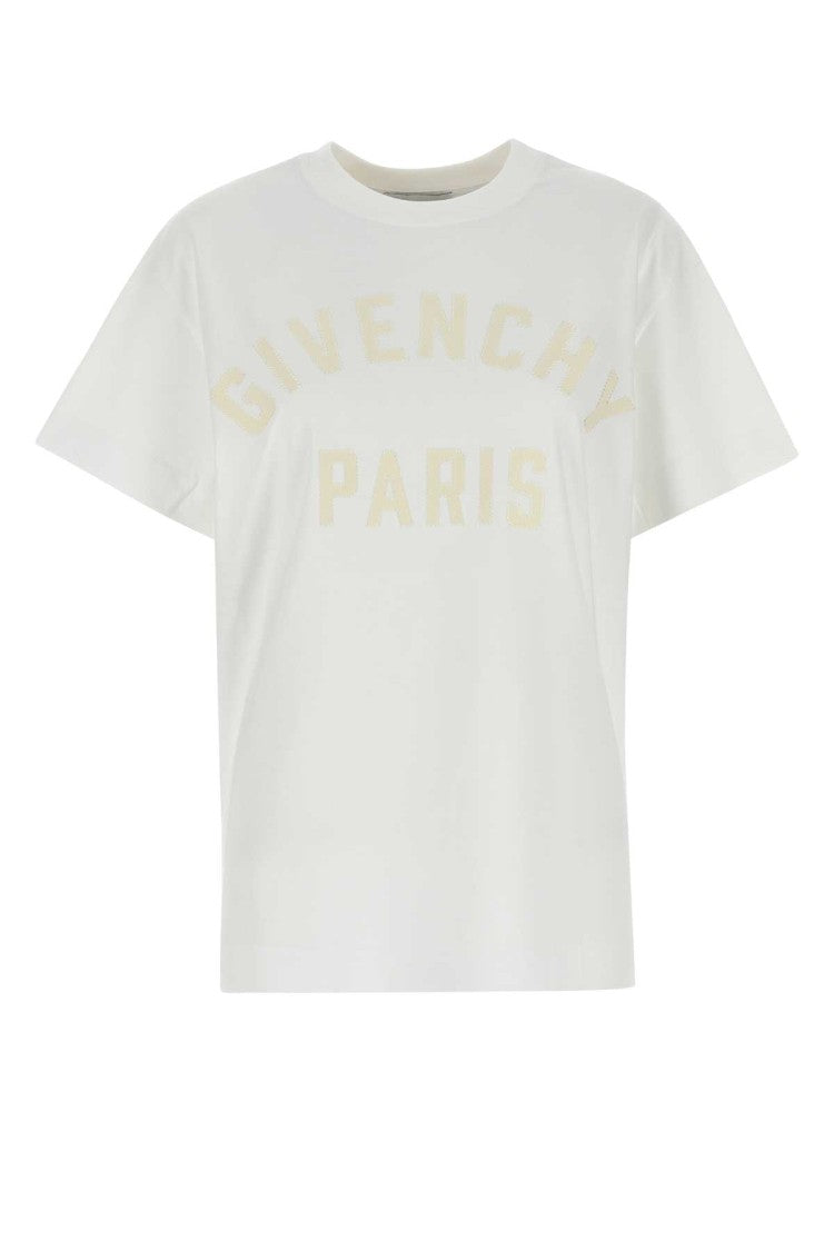 Givenchy White Cotton Oversize T-Shirt