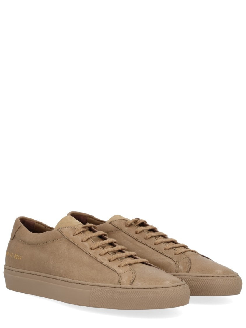 Common Projects Brown Leather Sneakers