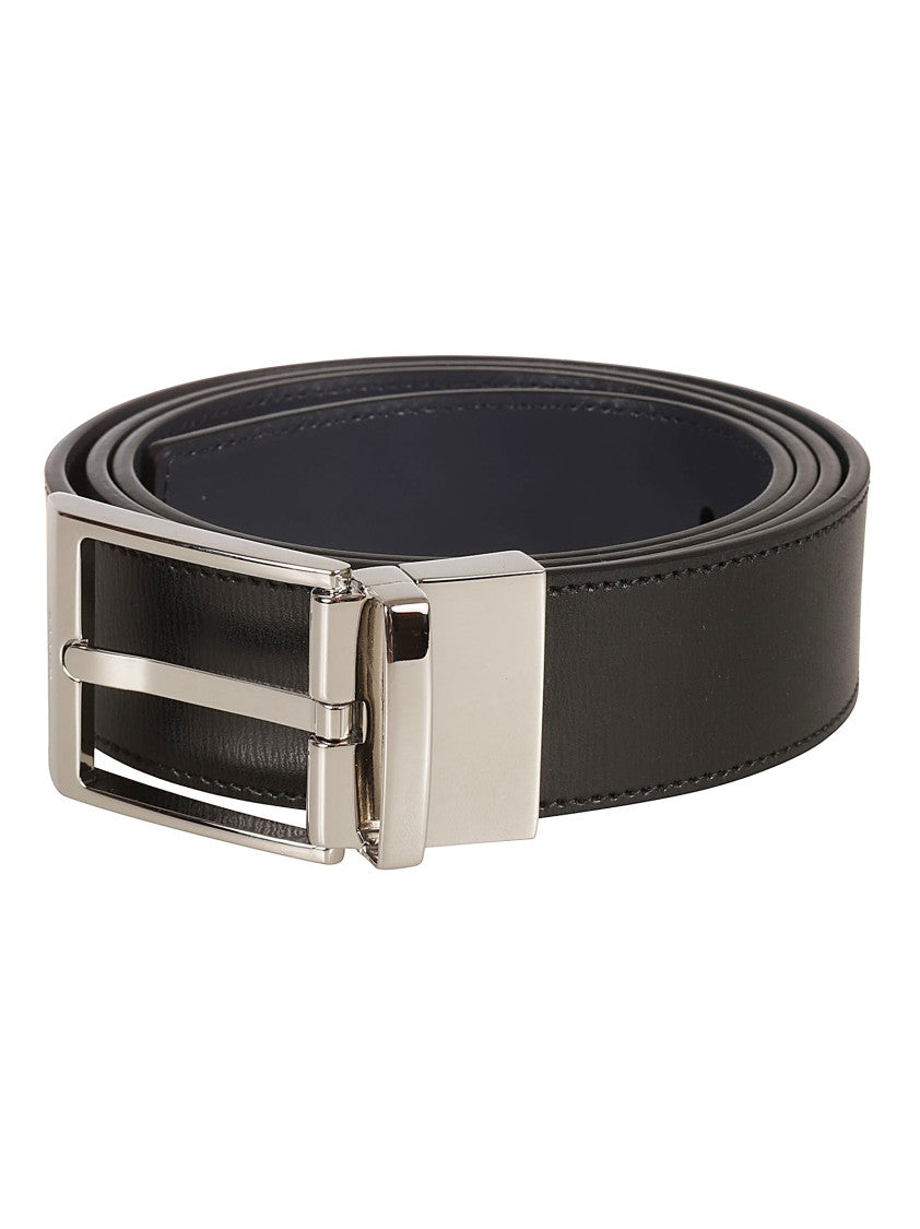 Bally Black Leather Belt