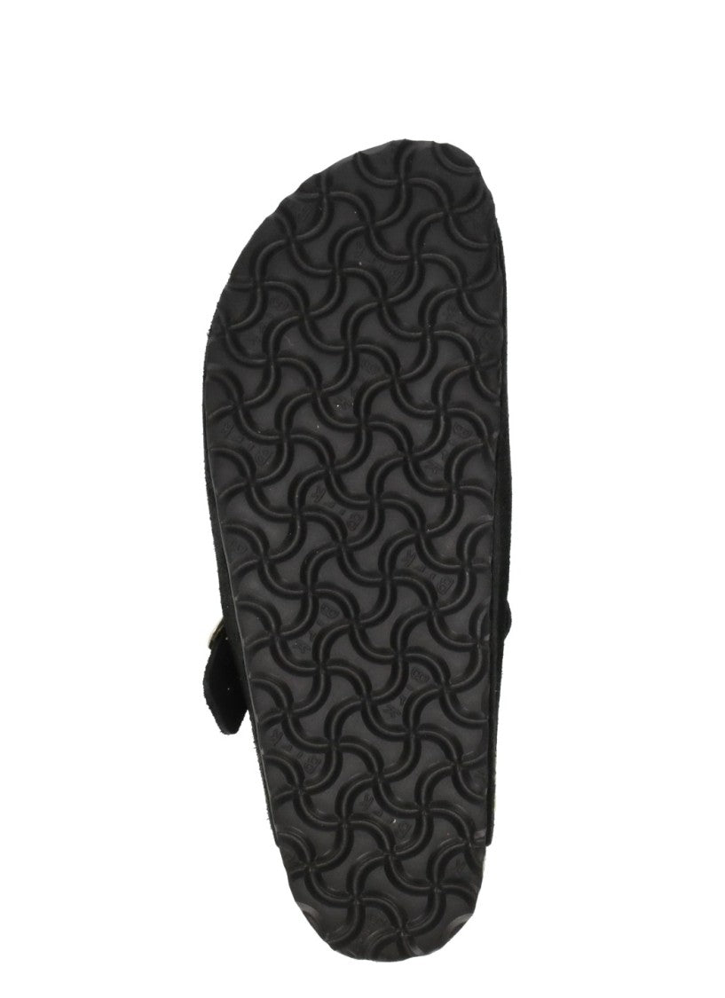 Birkenstock Black Boston River Buckle Loafers