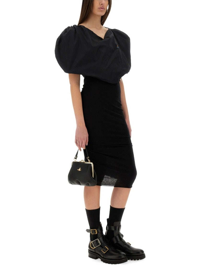 Vivienne Westwood Neutrals Heart Puffed Sleeves Top