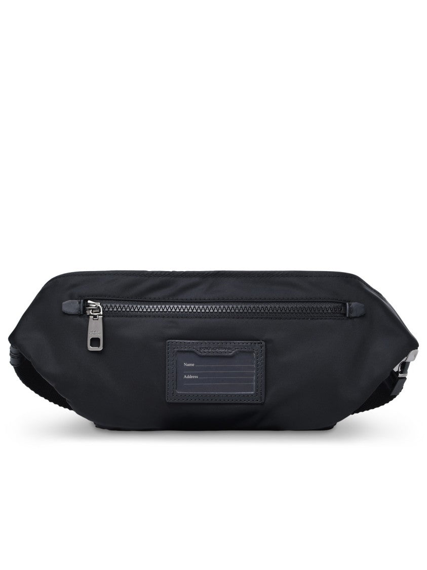 Dolce & Gabbana Black Nylon Belt Bag