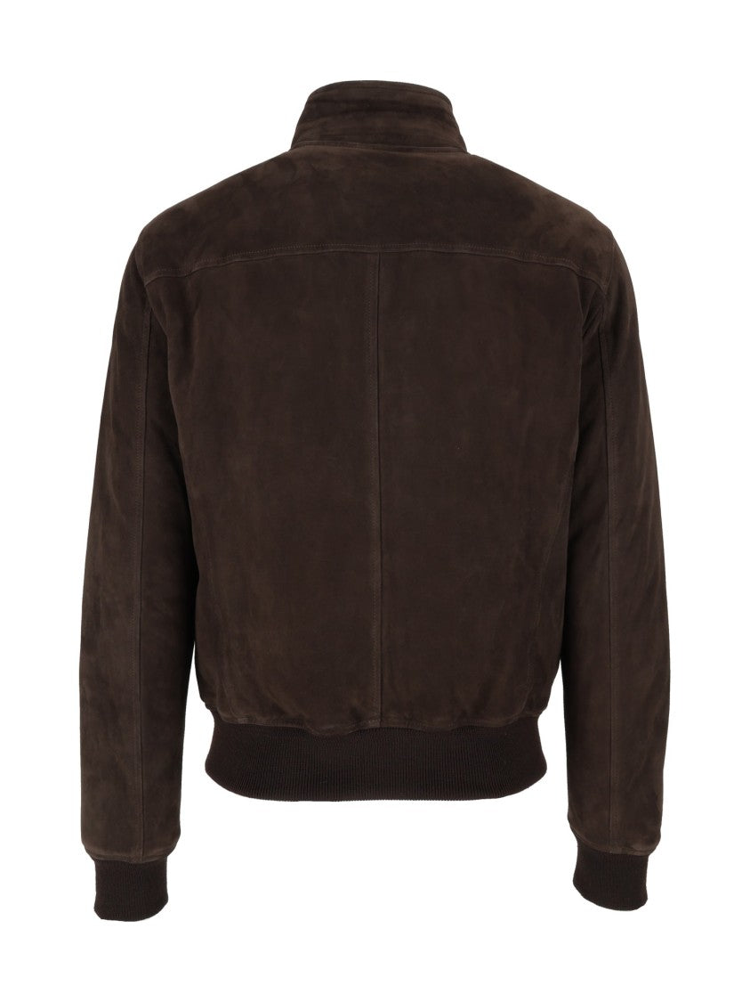 Stewart Brown Nuvola-Light Suede-Down S802 Down Jacket
