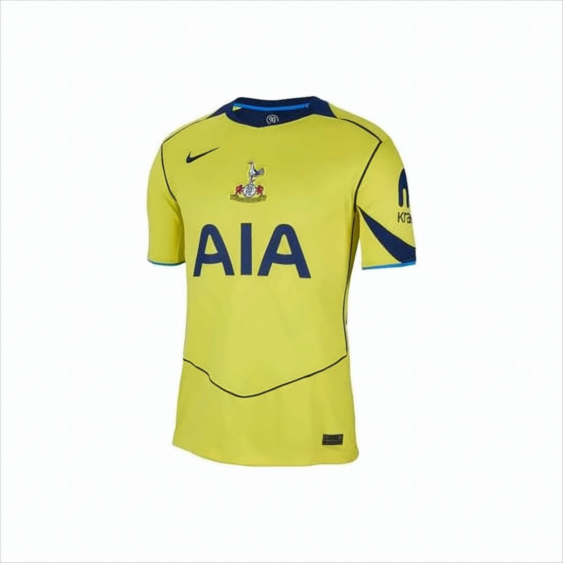 Nike Short-Sleeve Training T-Shirt With Navy Accents