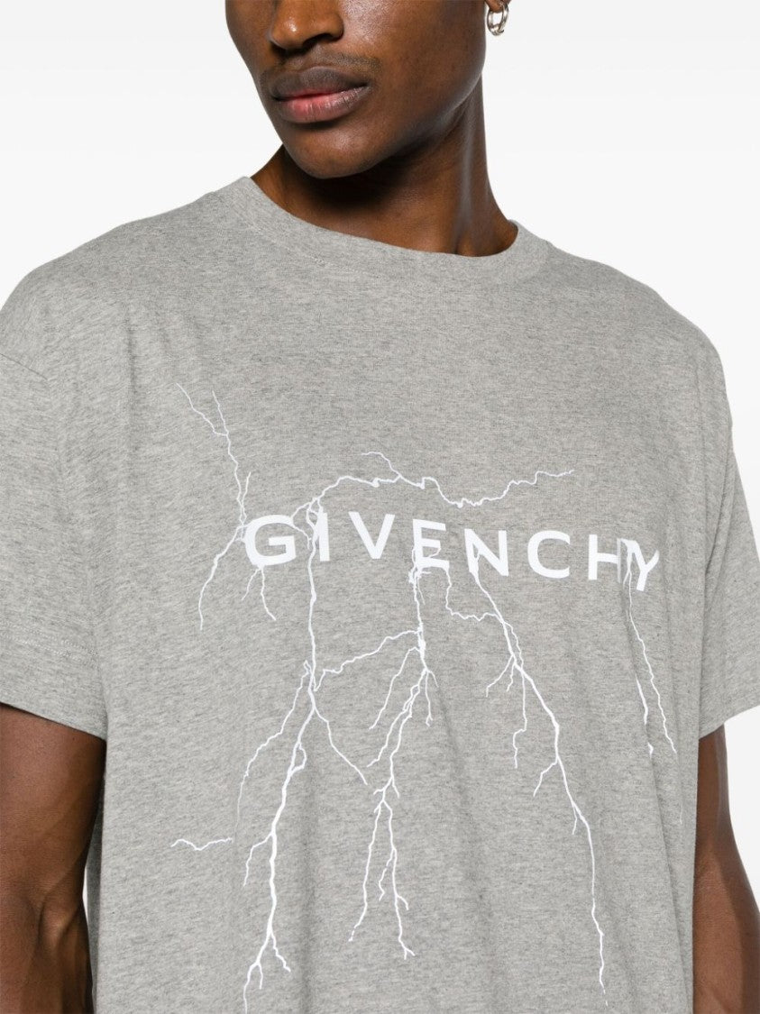 Givenchy Soft Mélange Grey T-Shirt