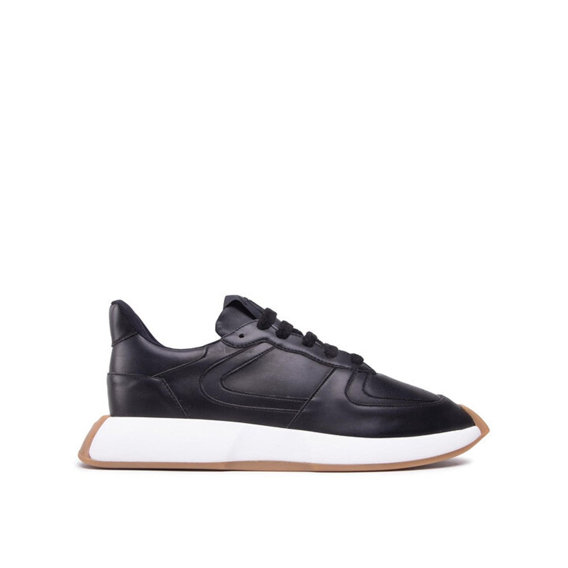 Giuseppe Zanotti Black Leather Sneakers