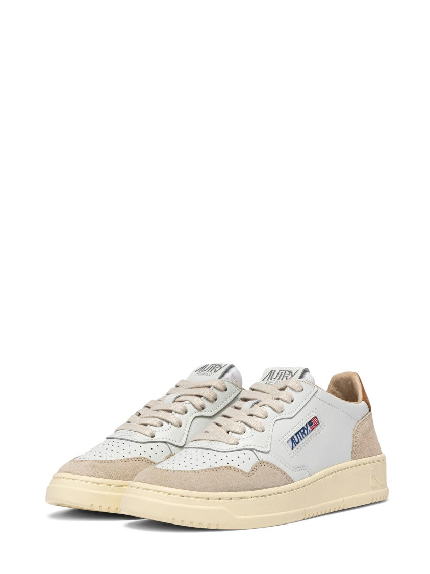 Autry Low-Top Sneakers With Leather And Suede Accents