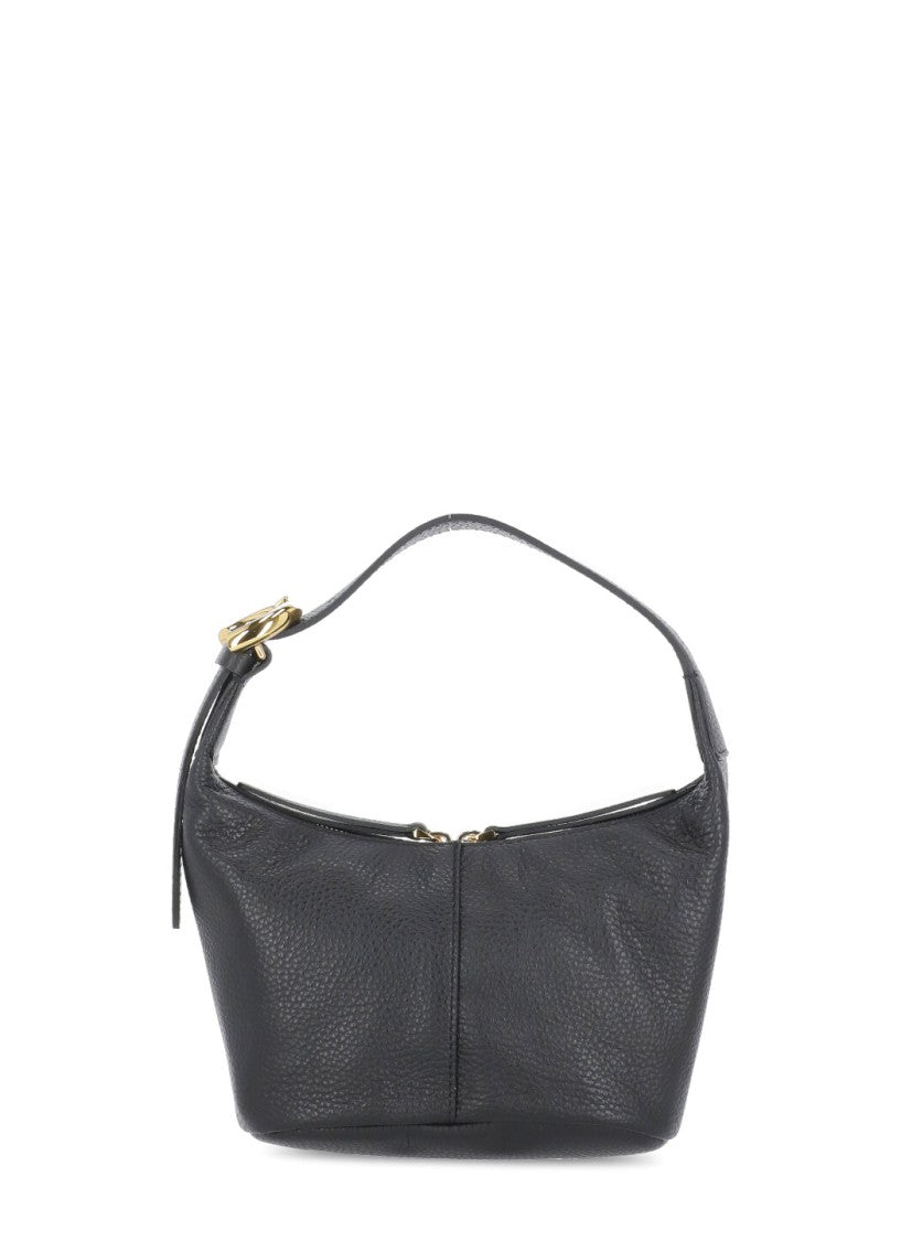 Coccinelle Black  "Fernanda " Leather Hand Bag