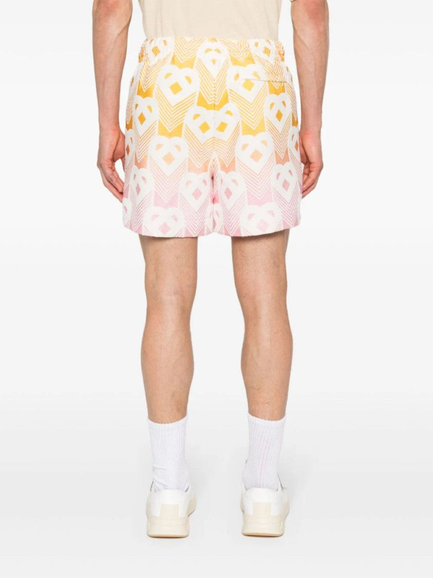 Casablanca Terrycloth-Effect Shorts