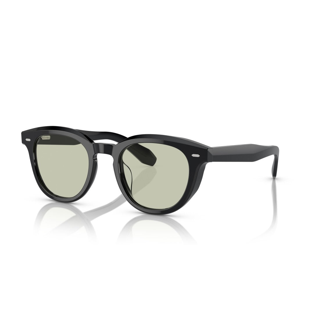 Oliver Peoples 0Ov5547u Classic Round Frame Sunglasses With Keyhole Bridge