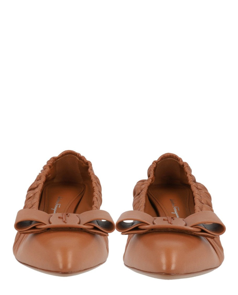 Ferragamo Viva Ruff Flats - Narrow Width