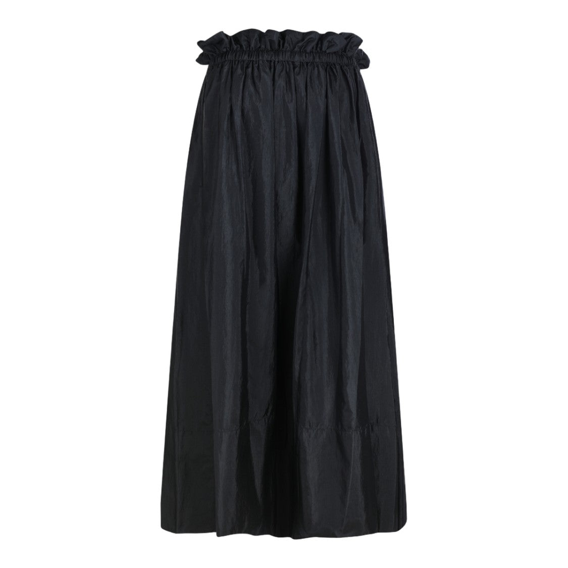 Jil Sander Elegant Black Maxi Skirt