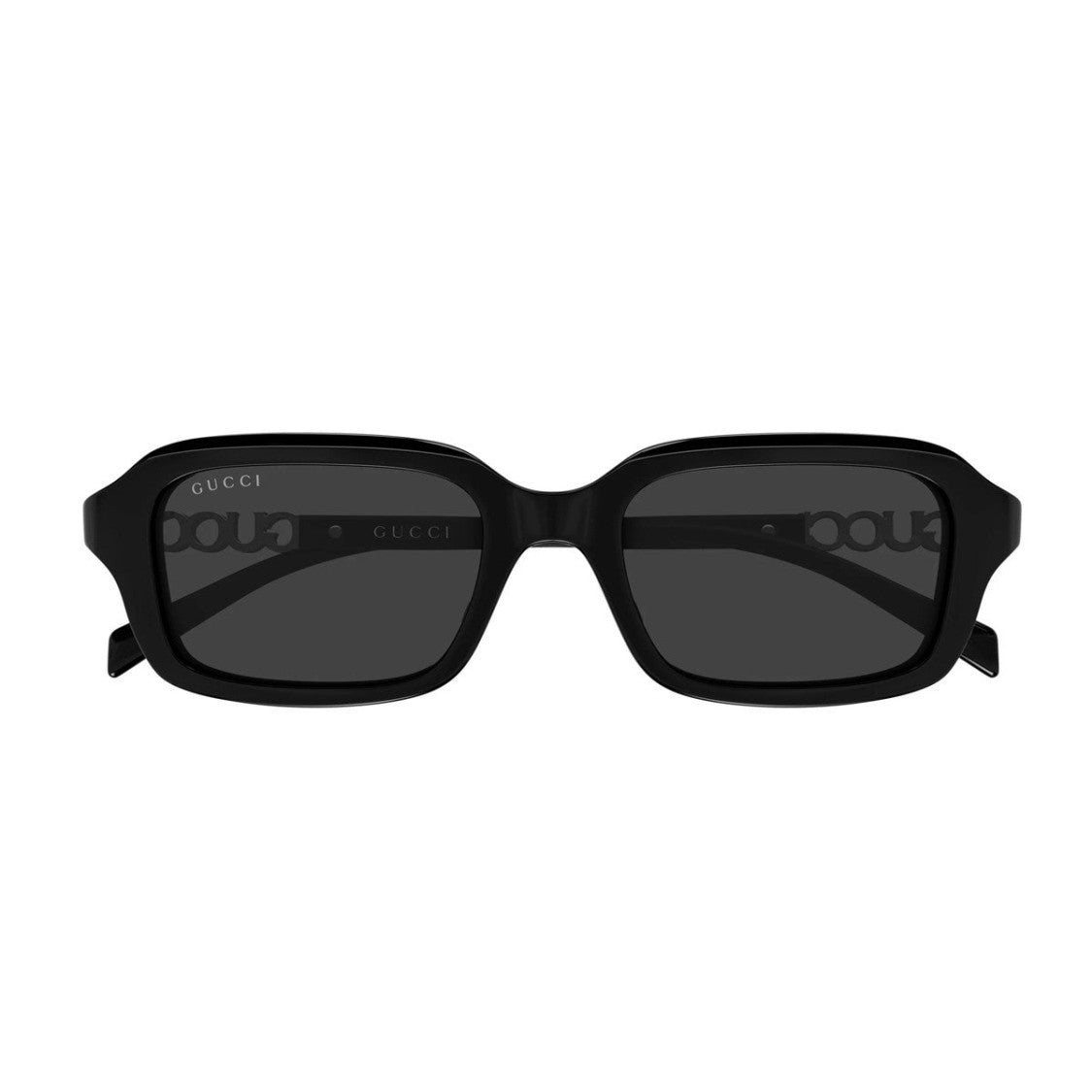 Kering Eyewear S.P.A. Black Name Of Brand Gg2152s Recycled Acetate Rectangular Sunglasses