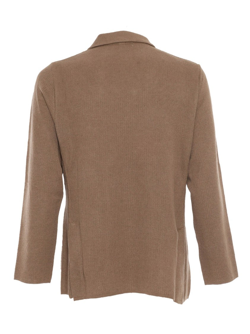 Lardini Double-Breasted Textured Men's Jacket